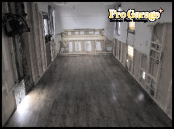Garage Floor After the Pro Garage Floor Covering.